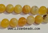 CAA90 15.5 inches 12mm round botswana agate gemstone beads