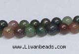 CAB432 15.5 inches 7mm round indian agate gemstone beads wholesale