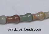 CAB465 15.5 inches 8*12mm vase-shaped indian agate gemstone beads