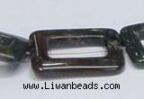 CAB471 15.5 inches 22*32mm rectangle indian agate gemstone beads