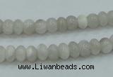 CAB900 15.5 inches 4*6mm rondelle natural crazy agate beads wholesale