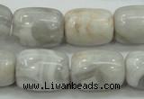 CAB904 15.5 inches 15*20mm drum natural crazy agate beads wholesale