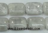 CAB922 15.5 inches 15*20mm rectangle natural crazy agate beads wholesale