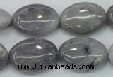 CAB927 15.5 inches 18*25mm oval natural purple agate beads wholesale