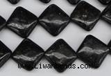 CAE100 15.5 inches 12*12mm diamond astrophyllite beads wholesale