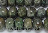 CAF116 15.5 inches 8*12mm rondelle Africa stone beads wholesale