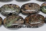 CAF127 15.5 inches 13*18mm oval Africa stone beads wholesale