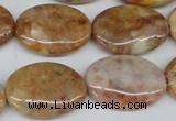 CAG1094 15.5 inches 18*25mm oval Morocco agate beads wholesale