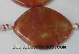 CAG1586 15.5 inches 28*38mm marquise fire crackle agate beads