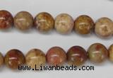 CAG1744 15.5 inches 10mm round golden agate beads wholesale