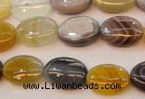 CAG2360 15.5 inches 13*18mm oval African botswana agate beads