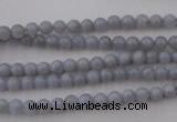 CAG2365 15.5 inches 4mm round blue lace agate beads wholesale