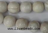 CAG3607 15.5 inches 16mm round natural crazy lace agate beads