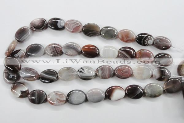 CAG3724 15.5 inches 15*20mm oval botswana agate beads wholesale