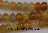 CAG4330 15.5 inches 5*7mm rondelle botswana agate gemstone beads