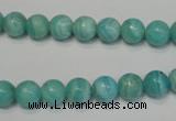 CAG4402 15.5 inches 8mm round dyed blue lace agate beads