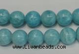 CAG4403 15.5 inches 10mm round dyed blue lace agate beads