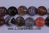 CAG4441 15.5 inches 10mm flat round botswana agate beads wholesale