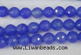 CAG4506 15.5 inches 8mm faceted round agate beads wholesale