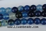 CAG5006 15.5 inches 8mm round agate gemstone beads wholesale