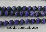 CAG5139 15 inches 6mm faceted round tibetan agate beads wholesale