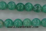 CAG5301 15.5 inches 6mm round peafowl agate gemstone beads