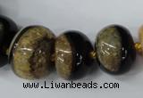 CAG5439 7*11mm – 20*30mm rondelle agate druzy geode agate beads