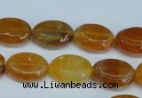 CAG5623 15 inches 13*16mm oval dragon veins agate beads wholesale