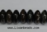 CAG5642 15 inches 8*17mm rondelle agate gemstone beads wholesale