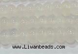 CAG6520 15.5 inches 4*6mm rondelle Brazilian white agate beads