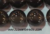 CAG6532 15.5 inches 18mm round Brazilian grey agate beads