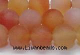 CAG6690 15 inches 8mm round multicolor pilates agate beads