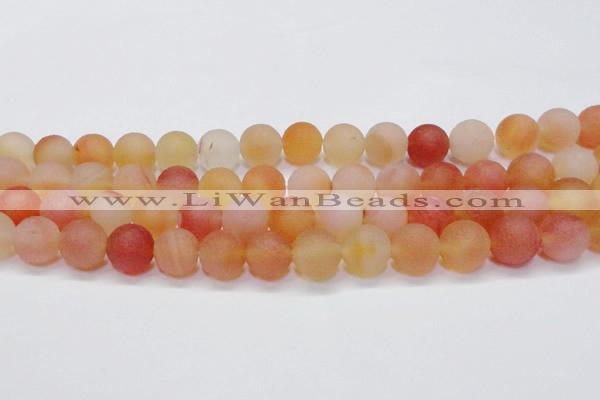 CAG6691 15 inches 10mm round multicolor pilates agate beads