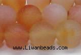 CAG6692 15 inches 12mm round multicolor pilates agate beads