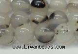 CAG6761 15 inches 8mm round Montana agate beads wholesale