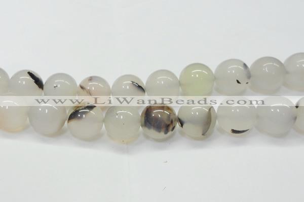 CAG6766 15 inches 18mm round Montana agate beads wholesale