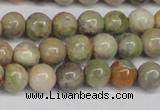 CAG7001 15.5 inches 6mm round ocean agate gemstone beads