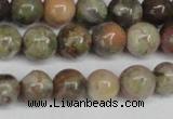 CAG7002 15.5 inches 8mm round ocean agate gemstone beads