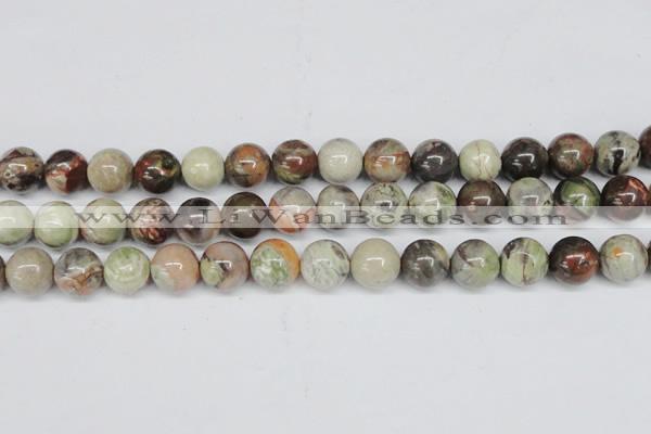 CAG7005 15.5 inches 14mm round ocean agate gemstone beads