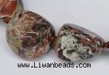 CAG7022 15.5 inches 18*25mm - 22*35mm nuggets ocean agate beads