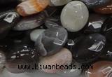 CAG757 15.5 inches 12*16mm faceted oval botswana agate beads