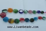 CAG8532 15.5 inches 15*18mm - 25*30mm freeform dragon veins agate beads