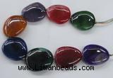 CAG8647 15.5 inches 35*40mm - 40*45mm freeform dragon veins agate beads