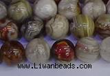 CAG9113 15.5 inches 10mm round Mexican crazy lace agate beads