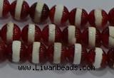 CAG9140 15.5 inches 6mm round tibetan agate beads wholesale