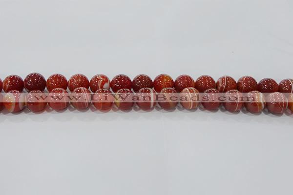 CAG9179 15.5 inches 10mm round line agate beads wholesale