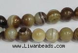 CAG938 16 inches 10mm round madagascar agate gemstone beads