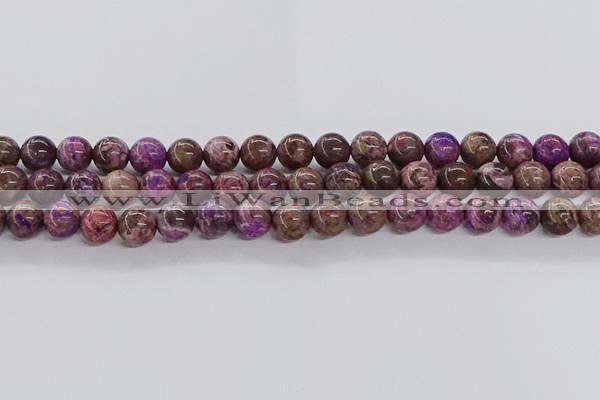 CAG9640 15.5 inches 6mm round ocean agate gemstone beads wholesale