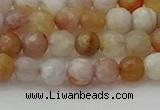 CAG9719 15.5 inches 6mm faceted round colorful agate beads wholesale