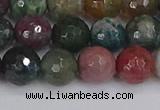 CAG9832 15.5 inches 8mm faceted round Indian agate beads